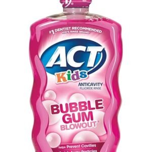 ACT Kids Anticavity Fluoride Rinse For Bad Breath Treatment